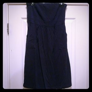 Stunning J.Crew Summer Navy Strapless Dress! 12